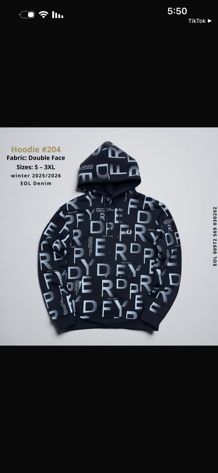 كبتشون رجالي قماش دبل فيس مميز