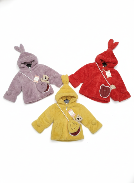 جكيت فرو مع شنته مع دب